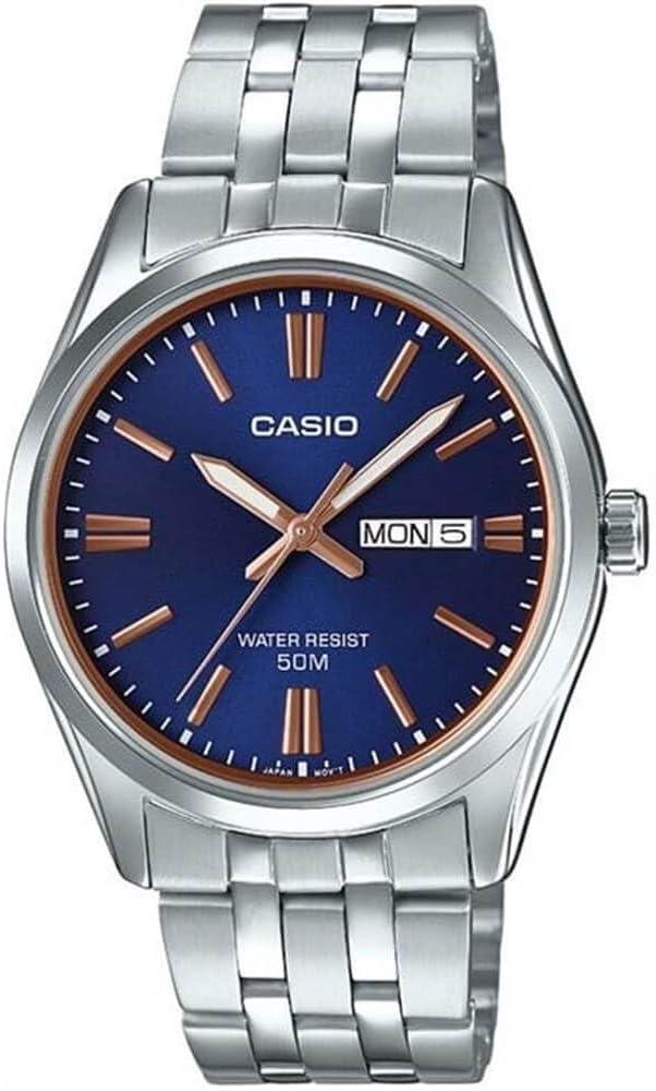 Casio MTP-1335D-2A2VDF Wristwatch, Grey, Standard