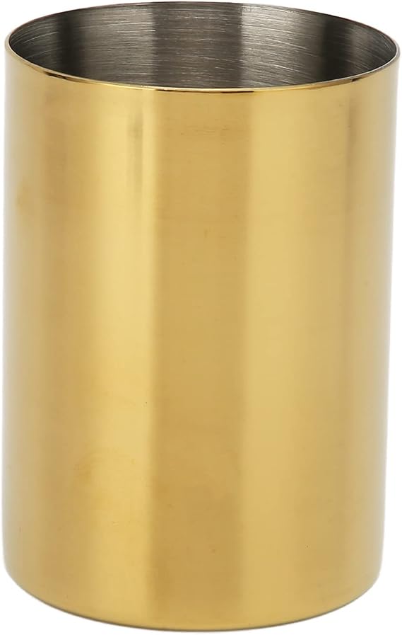 Coffee Dosing Cup, Stainless Steel Universal Coffee Powder Feeder Cup, Coffee Machine Accessories for Grinder (Gold)