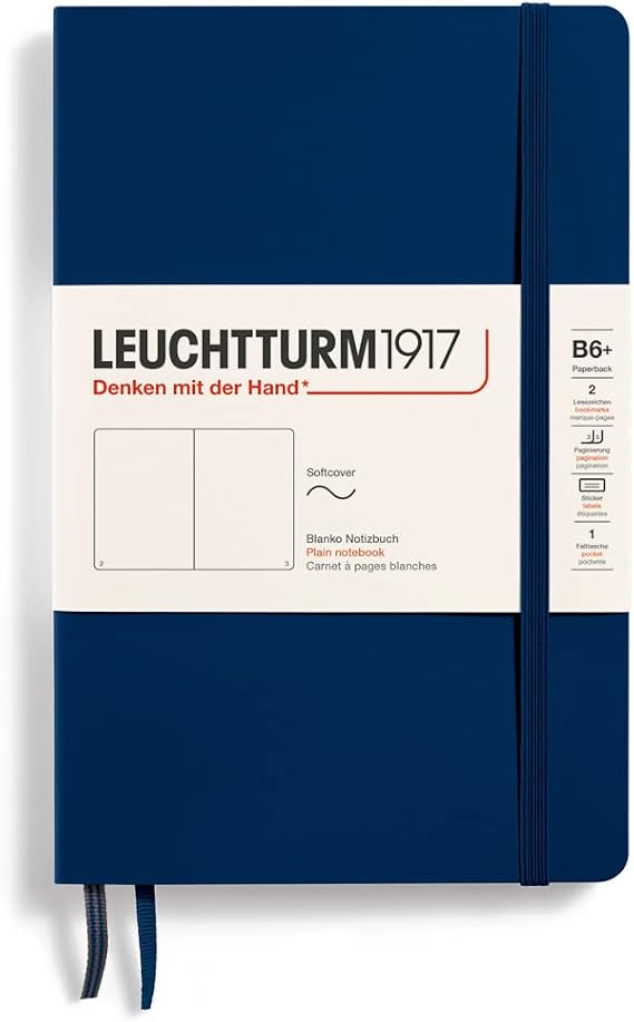 Leuchtturm1917 358288 Notebook Softcover Paperback (B6+)
