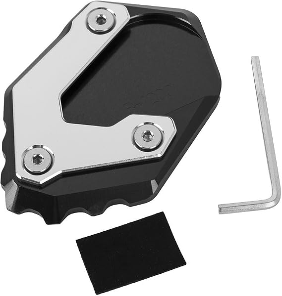 New Motorcycle Accessories Aluminum Kick stand Enlarger Plate Extension Pad for R1200GS LC 2013-2018