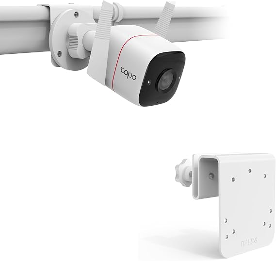 HOLACA Gutter Mount Compatible with Tapo C320WS/C325WB/C310 Security Camera Outdoor and DEKCO DC5L/DC4L/DC9L Security Camera Outdoor (Camera NOT Included), Gutter Mount