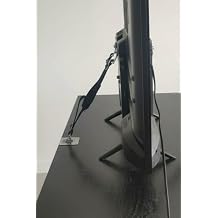 Usin Y Tipi Metal Tokalı Mobilyaya Kendinden Yapışkanlı Led LCD Plazma TV Televizyon Askısı Sabitleme Çoçuk Deprem Koruma Güvenlik Kemeri