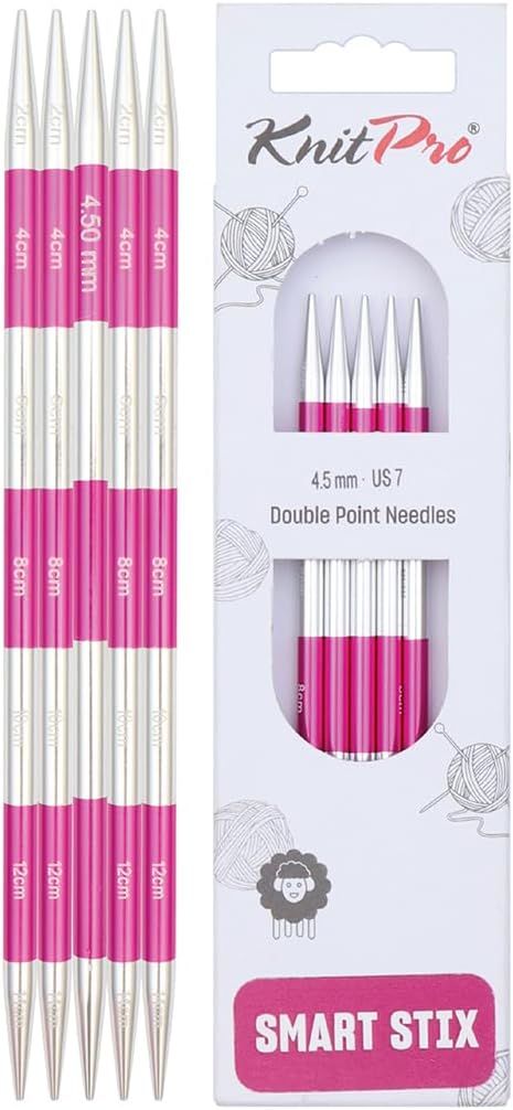 KnitPro Smartstix Double Pointed Needles 5.5" (14cm) | 4.50mm