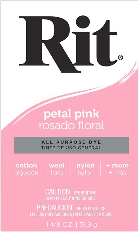 Rit Powder Dye Petal Pink 31.9g