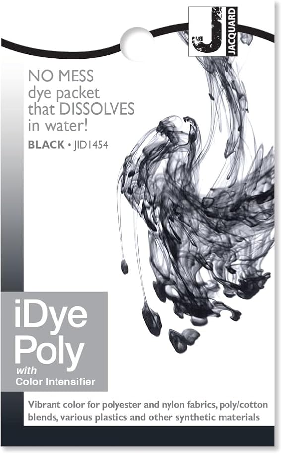 Jacquard Idye Poly: Black