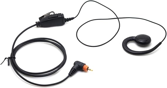 トランシーバー PMLN5958 イヤホン 1ピン G型 ヘッドセット スイセル インラインマイクとPTT付き Motorola SL300 SL7550 7580 7590 SL4000 SL1K SL1M SL8050 2ウェイラジオ用