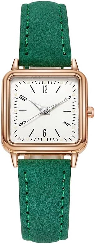 Singular-Point Square Women Watch Luxury Temperament Ladies Strap Watch Fashion Ladies Analog Quartz Watch Temperament Business Watch Women Gift
