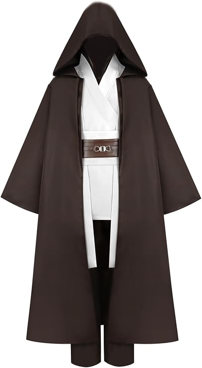 Gothden Tunic Costume Hooded Robe Knight Fancy Full Set Halloween Cosplay Masquerade Party Costume
