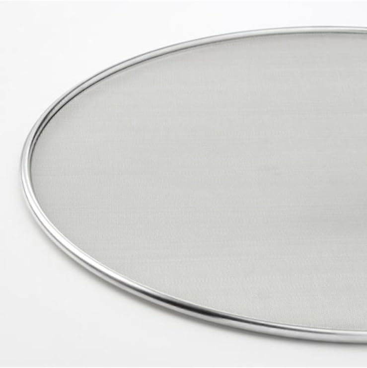 IKEA Yağ Sıçratmaz Paslanmaz Çelik, 34 cm, Beyaz