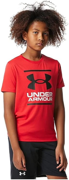 Under Armour Boys' Training T-Shirt, UA Tech Short Sleeve T-Shirt & Shorts Set