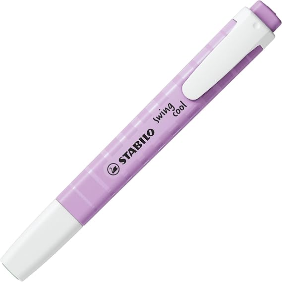 STABILO swing cool Pastel - Phosphorescent Pen - Lilac