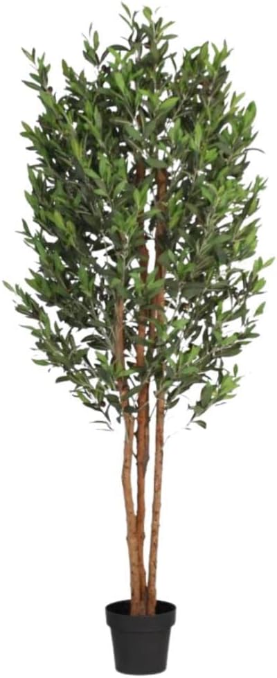 Yapay Zeytin Ağacı 200cm 3 Gövdeli Doğal Gerçek Görünümlü Yapay Ağaç