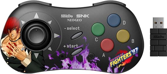 ネオジオミニ/Android9.0以上/PC対応8BitDo NEOGEO Wireless Controller Iori Yagami