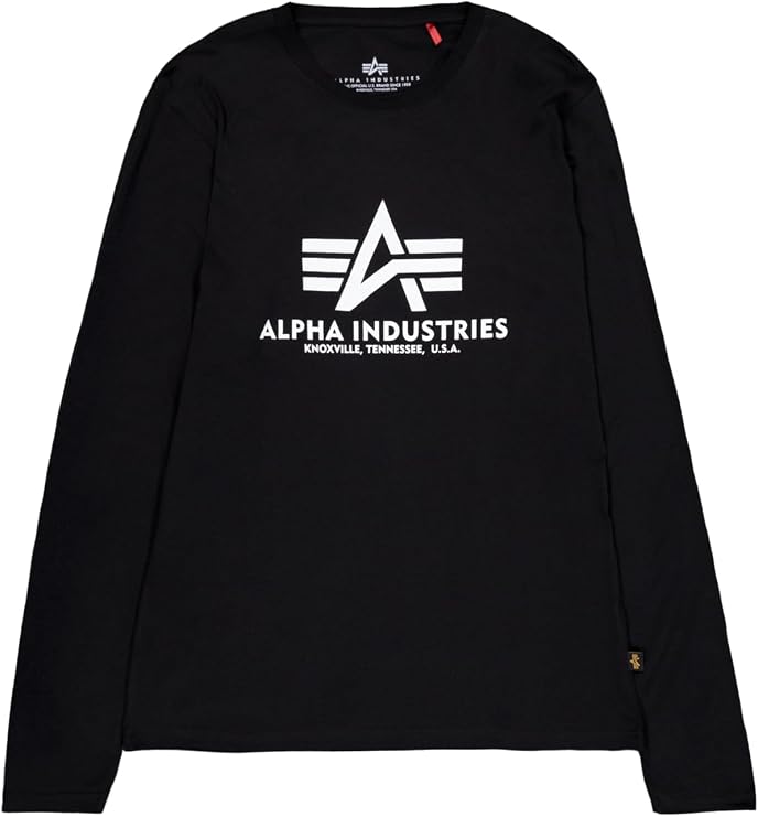 ALPHA INDUSTRIES Men's Basic T - Ls Short Sleeve T-Shirt
