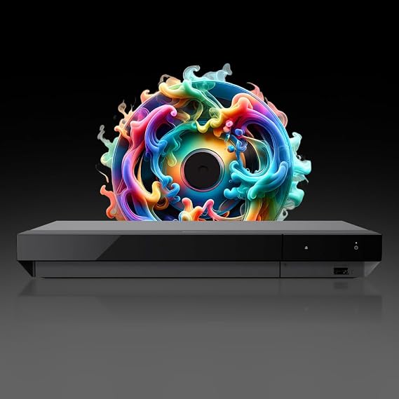 Blu-ray Player Compatible with Sony UBP-X700K for DVD Blu-ray Region B - DVD Regions 1-8 UBPX700 UBP-X700