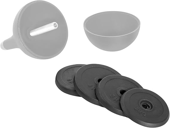 Adjustable Kettlebell Accessories Only [Bells of Steel] Expansion Kit Kettlebell Set, Plastic Kettle bell Shell