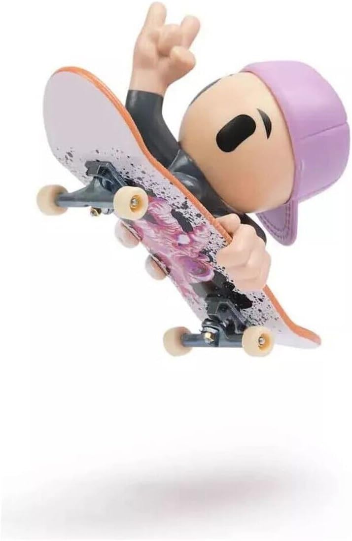 Tech Deck Sk8 Crew Skateboard Figür, Parmak Kaykay Seti, Çok Renkli, +5 Yaş
