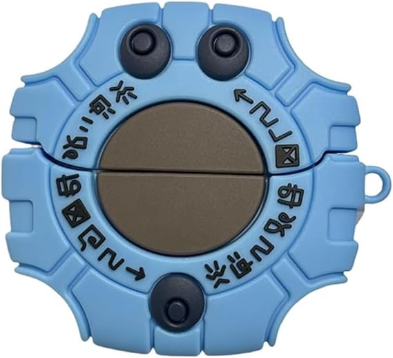 Earbuds Case for Samsung Galaxy Buds 3/Buds 3 Pro,Cute Digimon Monster Digivice Design Silicone Headset Cover (Buds 3/3 pro)
