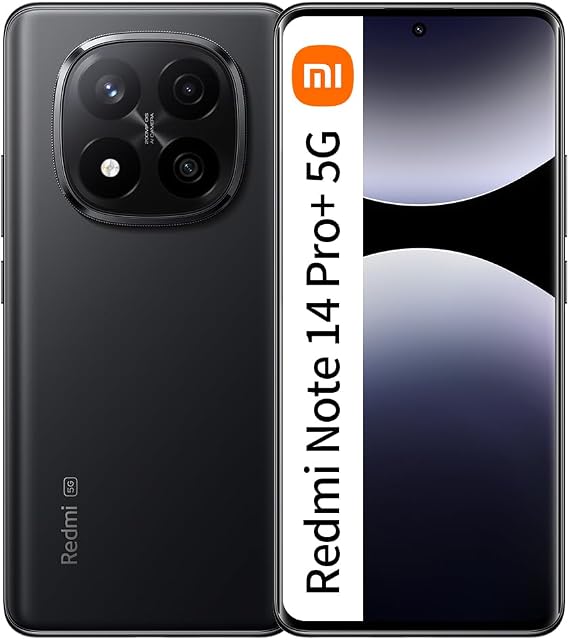 Xiaomi Redmi Note 14 Pro Plus 5G 512GB 12GB Ram Black Xiaomi Turkey Guaranteed