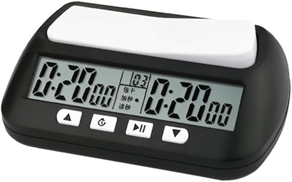 Chess Clock Digital Timer Alarm Multifunction Professional Timer Clock Chess Computer for Board Games
