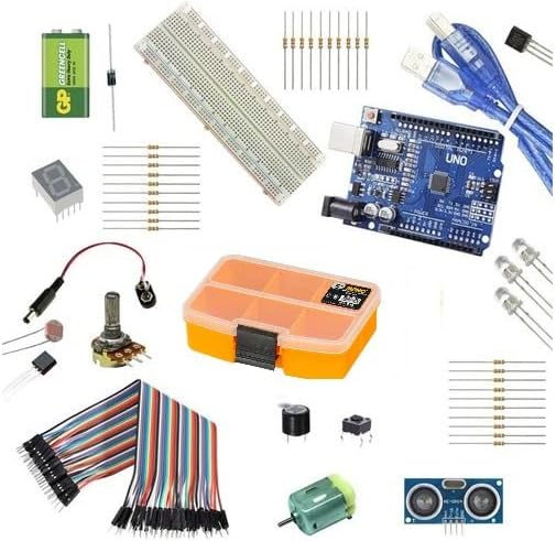 Set Arduino Başlangıç Seti (Klon Arduino Uno R3 CH340 Çip)