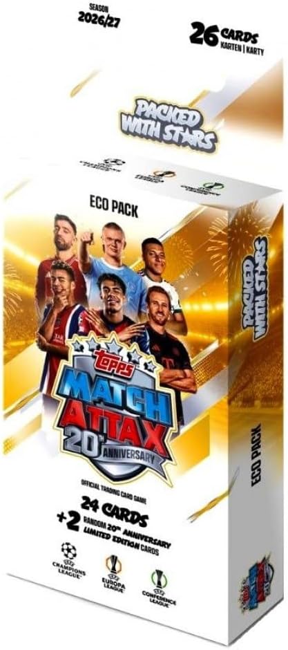 Topps Match Attax 2026/27 Trading Card Collection - Eco Pack