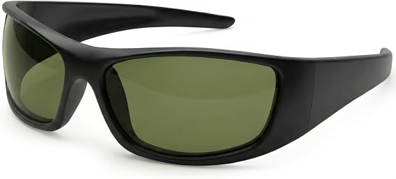 Bloomoak Green Migraine Relief Sunglasses, Light Sensitivity Sunglasses, Block Blue and Red Light, Computer Screens, Fluorescent LED Glare, Photophobia