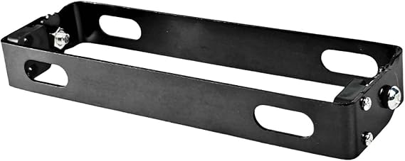 Multiple Angles License Plate Stand for Motorbike &, Black