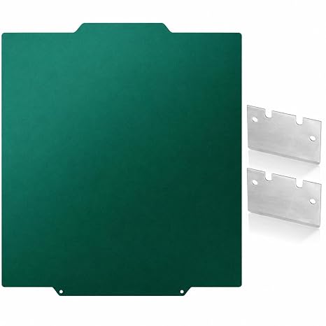Low Temperature Cold Build Plate for Kobra S1 264x276MM Printing Plate Room Temperature Printing Spring Steel HeatingBed for Anycubic Kobra S1 Combo/Kobra S1 ACE Pro 3D Printer Platforms