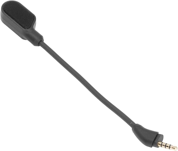 Mic Replacement 3.5mm Detachable Noise Cancelling Boom for Cloud III Gaming Headset