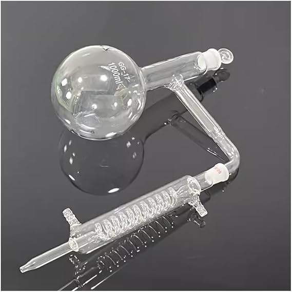 Lab Instruments Equipment Device 1000ML Distillation Flask/condenser Still Device