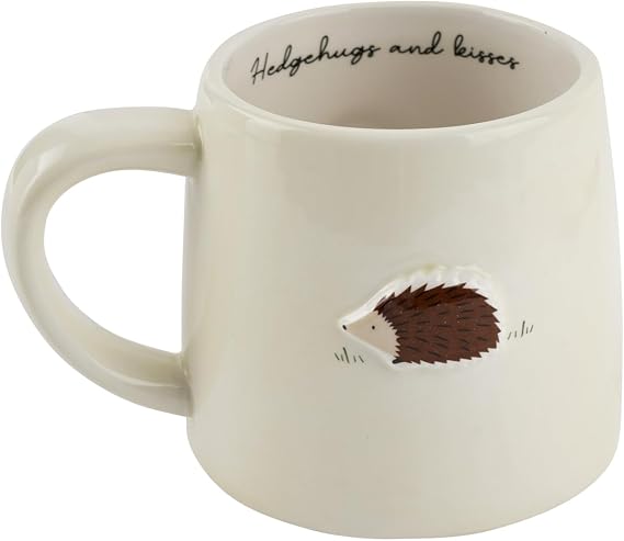 Bramble Farm Hedgehog Stoneware Mug in Gift Box | Tableware | Woodland | Homeware | Home Decor | Morning Coffee | GB08721