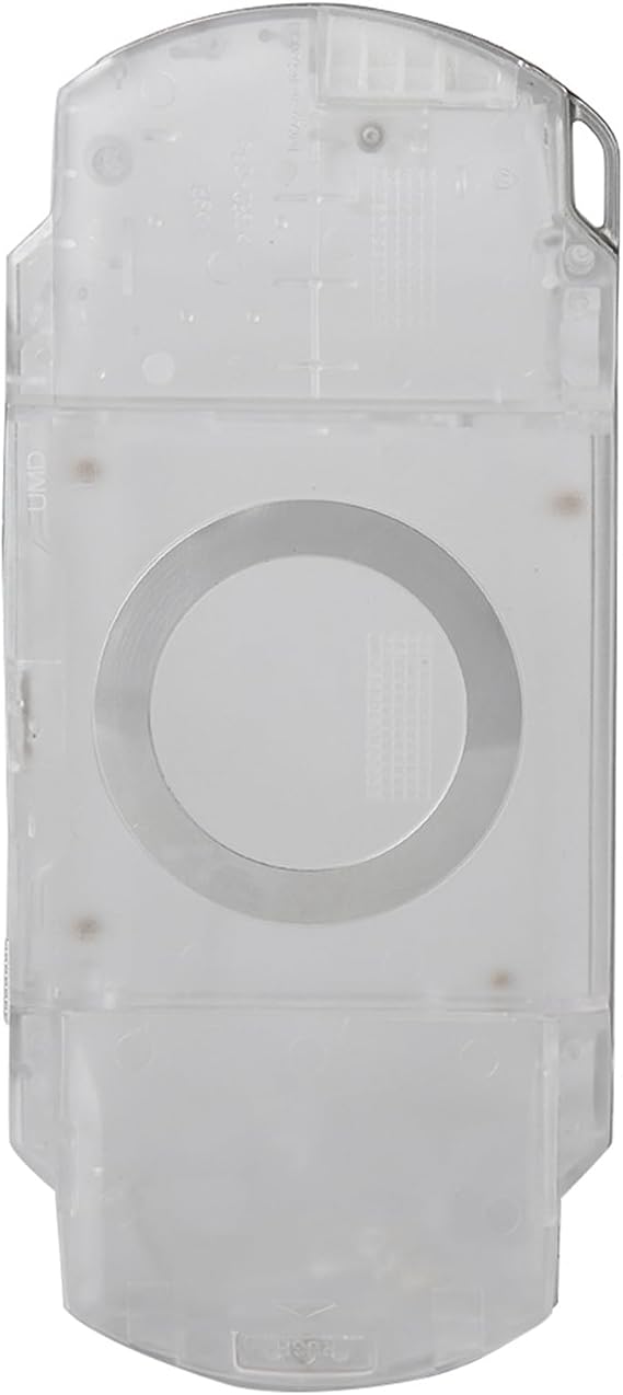 1000 Replacement Full Housing Console Game Shell Case Cover Repair Set with Button Kit, Shell Shock Absorption and Anti-Scratch Transparent