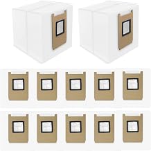 E28/E25 OMNIダストバッグ12個パック eufy E25/E28 Omniロボット掃除機対応 大容量交換用掃除機バッグ
