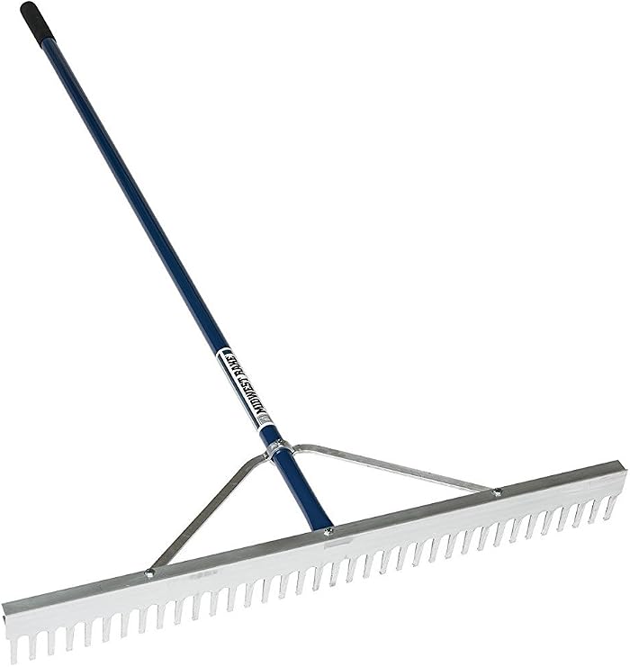Midwest Rake Company MWR10036 Midwest Rake 10036 Aluminum Landscape Rake 36 in.