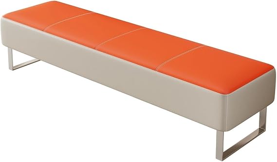 Waiting Room Seating Upholstered Reception Bench for Office Guest