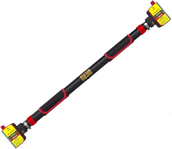 Portable Horizontal Bar Triple Protection Door Frame Wall Mount Pull-Ups Adjustable Upper Body Training 115-145Cm
