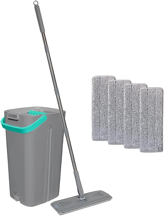 Smarter Tablet Mop Mop 4pcs Microfiber Mop Cleaning Set