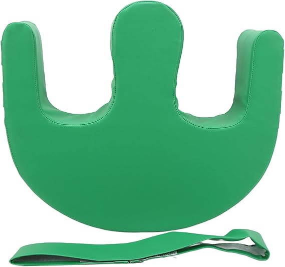 Patient Turning Device Multifunctional Bedridden Elderly Device U-Shaped Design for Easy Position Changing PU Leather and Pearl Cotton Construction Green Color Ideal for Caregivers