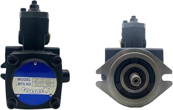 Hydraulic Oil Pump Variable Vane Pump VP-20-FA3 VP-15 VP-40 VP-30-FA3-D H DH Pump Head 1PCS Gear Pumps SUNBING (Size : VP-12-FA3-D(Round Key 15.875mm))