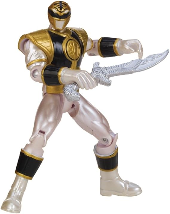 White Ranger Mighty Morphin Power Rangers Action Figure
