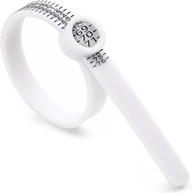 Meowoo Ring Sizer Metal or Plastic Ring Sizer Size Standard UK EU USA and Switzerland