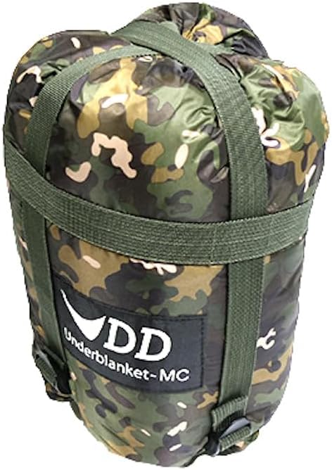 DD Hammocks Underblanket - Lightweight Camouflage Underquilt for Outdoor Hammock Camping, Multiseason Adventures Suitable to -5 Degrees Celsius