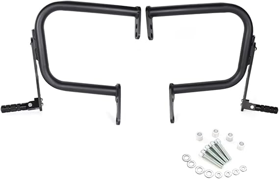 Motorbike Engine Guards For Royal For Enfield For Super For Meteor 650 2022-2025 Motorcycle Engine Guard Crash Bars Frame Protector With Highway Pegs