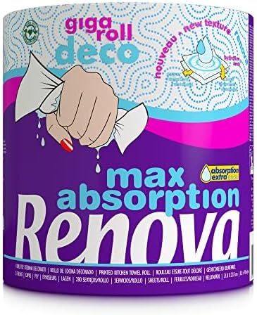 Renova Kitchen Roll (Gigaroll Decorated) , 1 unit