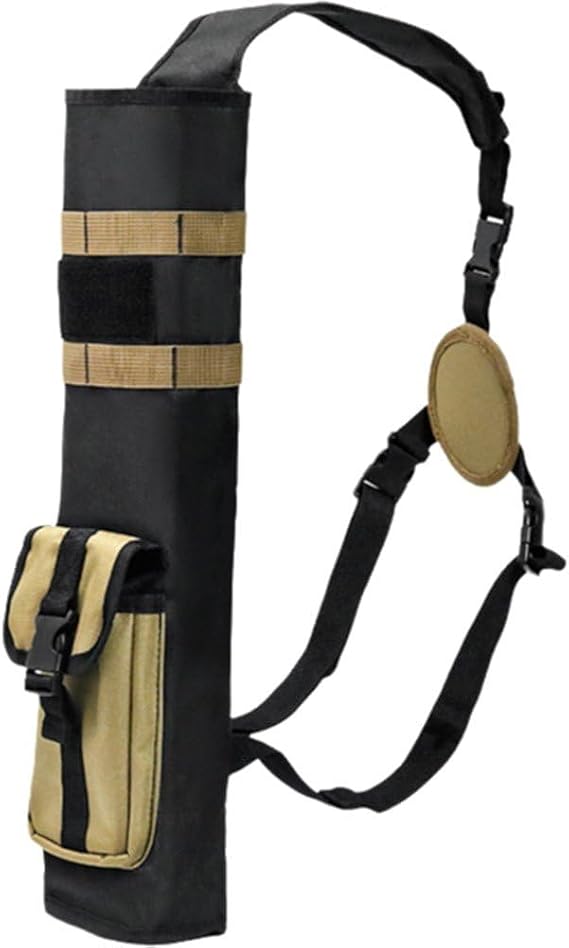 Archery Quiver Multifunctional Back Molle System Arrow Arrow Bag with Accessories and Pockets