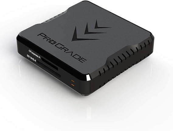 CFexpress Type A ve SDXC/SDHC UHS-II Çift Yuvalı Kart Okuyucu | USB 3.2 Gen 2 | ProGrade Digital (PG09) tarafından