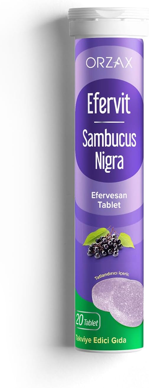 Orzax Efervit Sambucus Nigra 20 Tablets