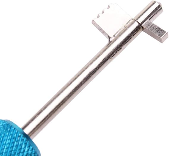 QiDAi Locksmith Blade Lock Pick Tool with Long Handle,Civil Door Lock Blade Lock Quick Opening Tool