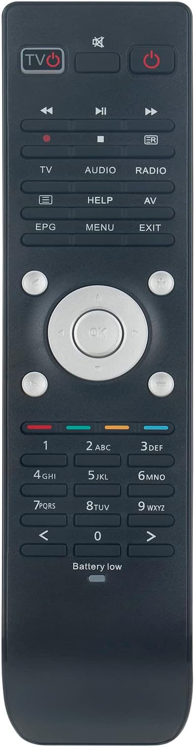 VINABTY Replace Infrared Remote Control Fit for VU Duo 2/VU Solo 2 Mini TV Set-top
